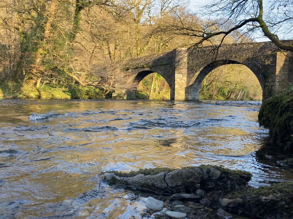 River Dart bridge at Heart and Soul Funerals in Buckfastleigh